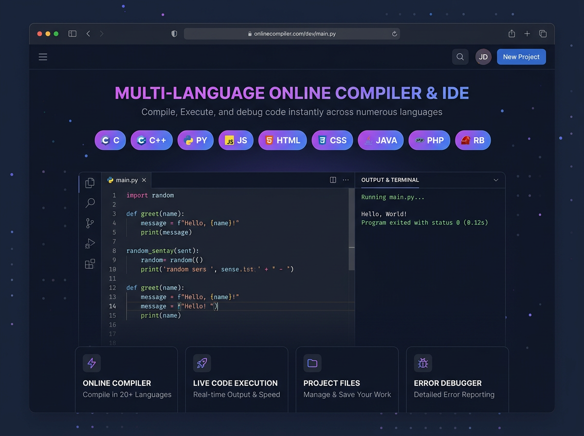ABHI&K Compiler project preview